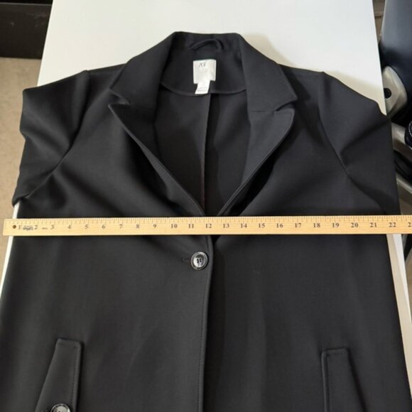 H&M Straight Cut Oversized Long Coat Women’s size Small - Picture 12 of 13